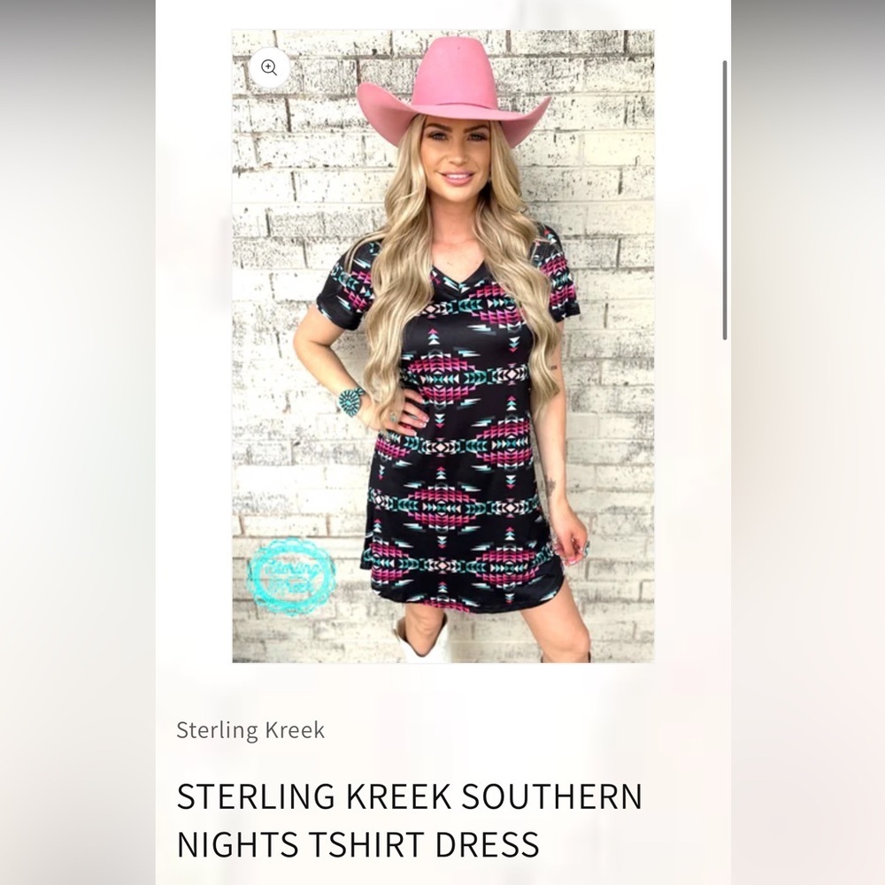 Sterling Kreek Southwestern Sleep Shirt new size 2X